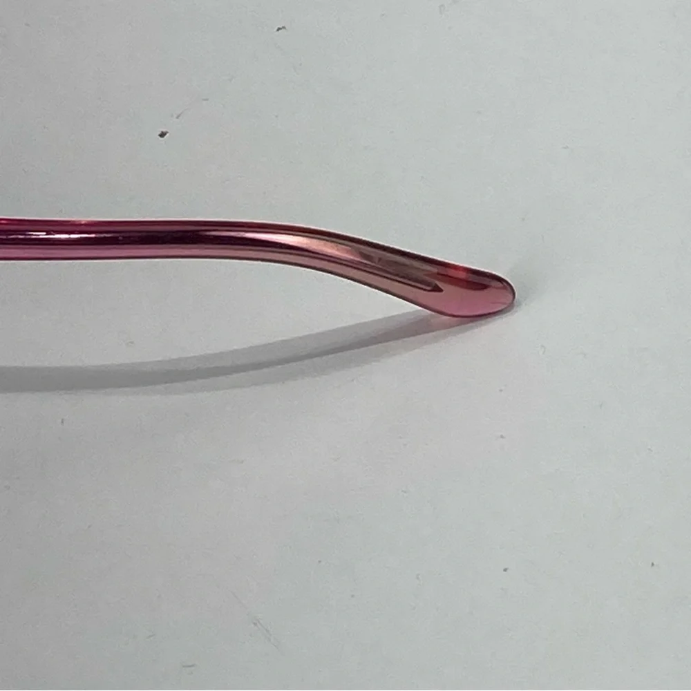 Girls pink sparky Classic Acetate Rectangle Reading Glasses